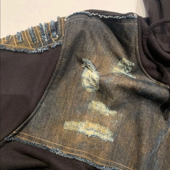 Men shirt sleeve hoodie size xl - Picture 3 of 5